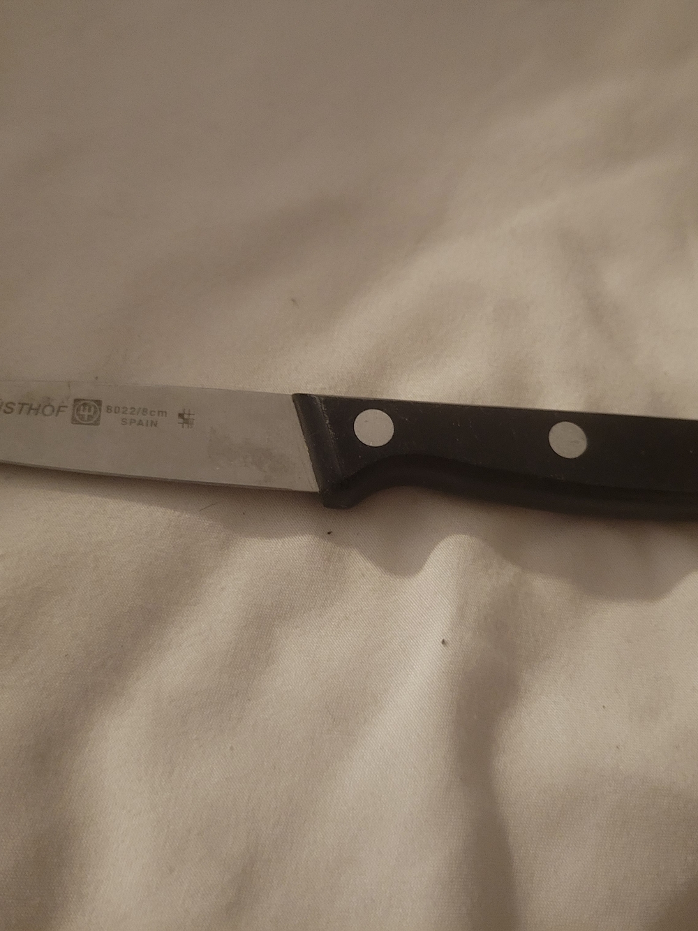 Wusthof Black-Handled Stainless Steak Knife